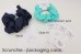 Packaging, Scrunchie Display CARDS (S1) - 4.5x9.5 cm - Pack of 30